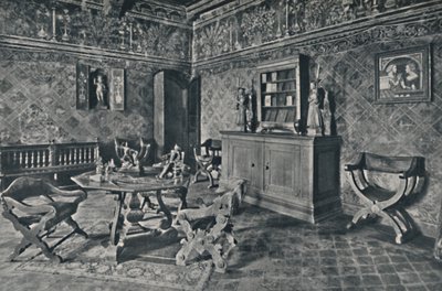 Wnętrze, Palazzo Davanzati, 1928 autorstwa Unbekannt