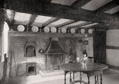 Wnętrze domku Anne Hathaways, Stratford-upon-Avon, Warwickshire, Anglia, 1924-1926 autorstwa Unbekannt