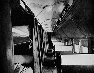 Wnętrze Standard Sleeper, Canadian Pacific Railway, 1926 autorstwa Unbekannt