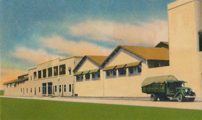 Budynek Urzędu Skarbowego Departamentu Atlantico, ok. 1940 r. autorstwa Unbekannt