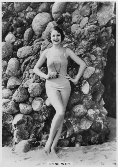 Irene Ware, amerykańska aktorka filmowa, ok. 1938 r. autorstwa Unbekannt