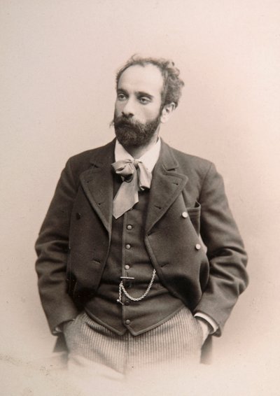 Isaak Lewitan, rosyjski artysta, ok. 1880-c1890 autorstwa Unbekannt