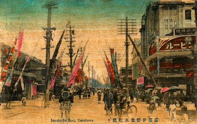 Isezakicho Dori, Jokohama, Japonia, XX w. autorstwa Unbekannt