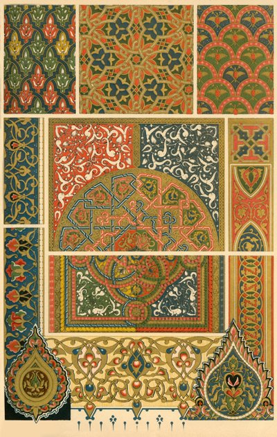 Rękopisy islamskie iluminowane, 1898 r. autorstwa Unbekannt