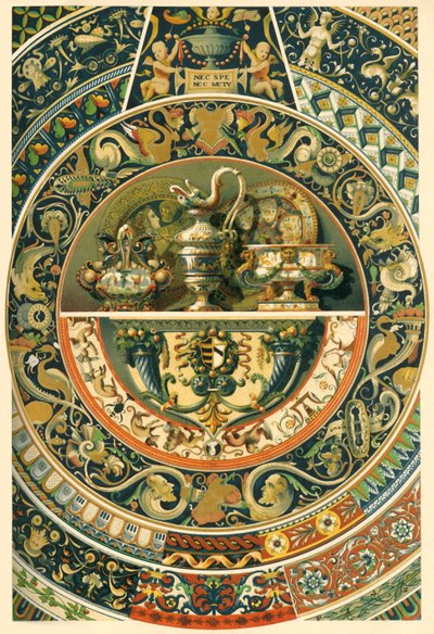 Malowana ceramika włoskiego renesansu, 1898 r. autorstwa Unbekannt