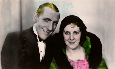 Jack Hulbert 1892-1978 i jego żona Cicely Courtneidge 1893-1980, aktorzy angielscy, XX w. autorstwa Unbekannt