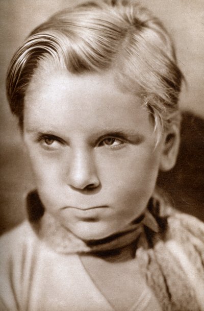 Jackie Cooper, amerykański aktor i reżyser telewizyjny i producent, 1933 autorstwa Unbekannt