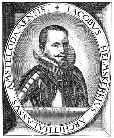 Jacob van Heemskerk, holenderski oficer marynarki i badacz, c1595 autorstwa Unbekannt