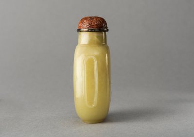 Jadeitowa butelka tabaki, Chiny, dynastia Qing, 1644-1911. autorstwa Unbekannt