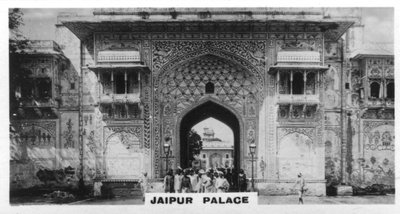 Pałac Jaipur, Indie, ok. 1925 autorstwa Unbekannt