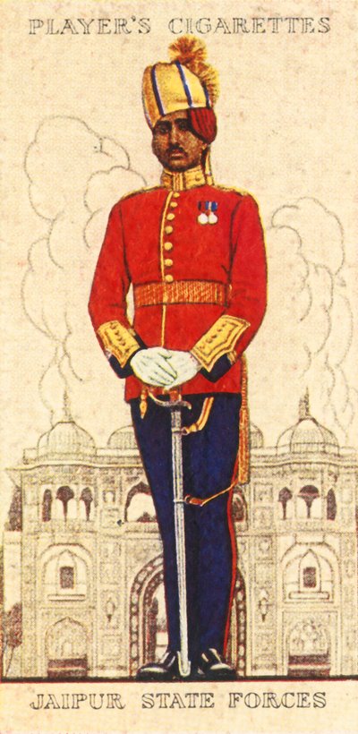 Siły Państwowe Jaipur, 1936. autorstwa Unbekannt