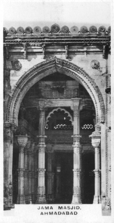 Jama Masjid, Ahmedabad, Gujarat, Indie, 1925 autorstwa Unbekannt