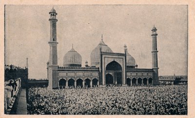 Jama Masjid, Delhi, ok. 1900 autorstwa Unbekannt