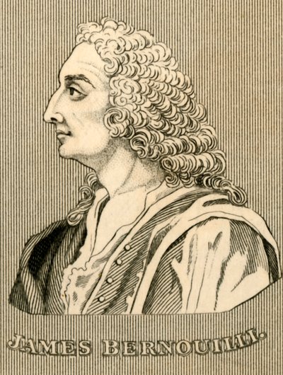 James Bernouilli, 1654-1705, 1830. autorstwa Unbekannt