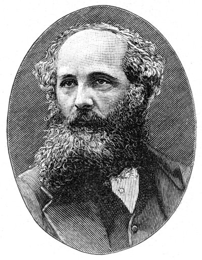 James Clerk Maxwell 1831-1879, szkocki fizyk teoretyczny, [1896] autorstwa Unbekannt
