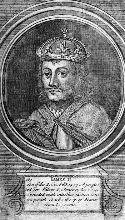 Jakub II Szkocji autorstwa Unbekannt