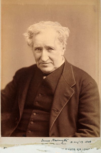 James Nasmyth, szkocki inżynier mechanik i wynalazca, ok. 1870 autorstwa Unbekannt