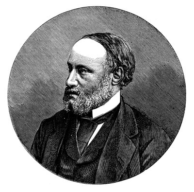 James Prescott Joule, fizyk angielski, 1876 autorstwa Unbekannt