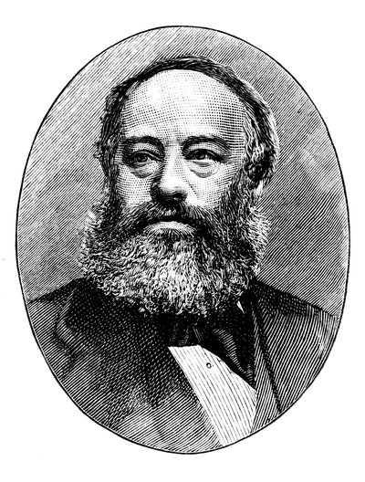 James Prescott Joule, fizyk angielski, ok. 1895 r. autorstwa Unbekannt