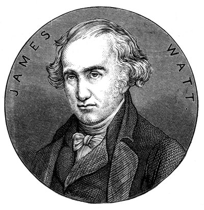 James Watt, szkocki inżynier i wynalazca, 1876 autorstwa Unbekannt