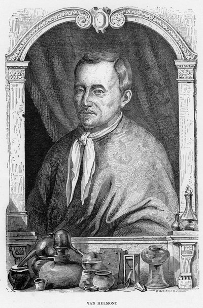 Jean Baptiste von Helmont, belgijski lekarz i chemik, 1870 autorstwa Unbekannt