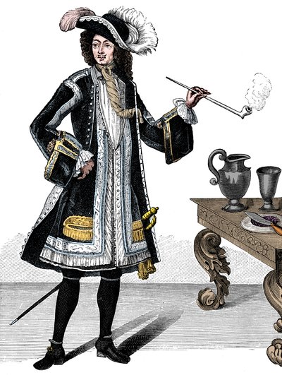 Jean Bart lub Barth 1651-1702, francuski kaper, c1690s autorstwa Unbekannt