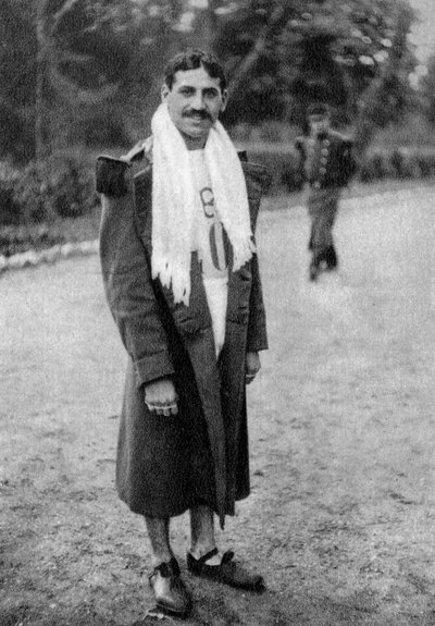 Jean Bouin, francuski żołnierz i sportowiec, 1912 autorstwa Unbekannt