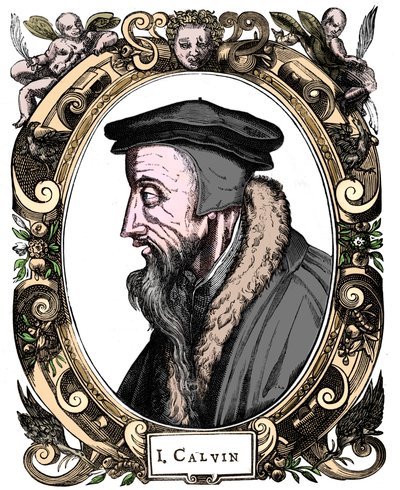 Jean Calvin, teolog francuski, 1581 autorstwa Unbekannt