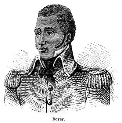 Jean Pierre Boyer, żołnierz haitański i prezydent Haiti, 1873 autorstwa Unbekannt