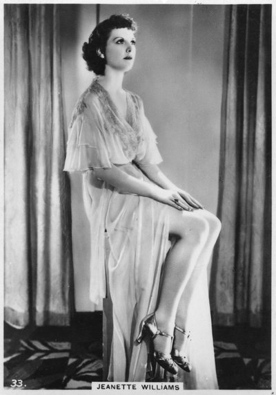 Jeanette Williams, ok. 1938 r autorstwa Unbekannt
