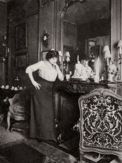 Jeanne Julia Bartet, francuska aktorka, 1901 autorstwa Unbekannt