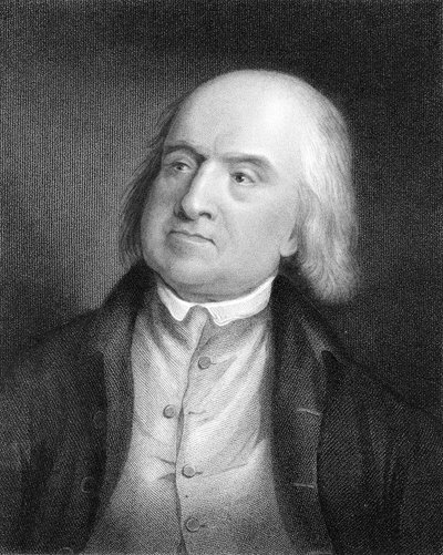 Jeremy Bentham , angielski reformator społeczny i filozof autorstwa Unbekannt