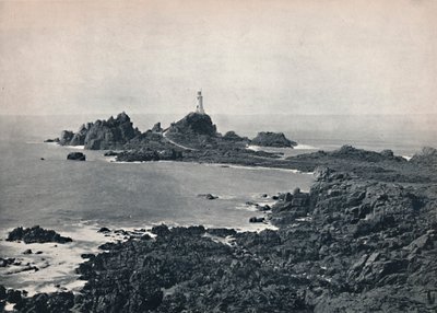 Jersey - La Corbiere Rock i latarnia morska, 1895 autorstwa Unbekannt