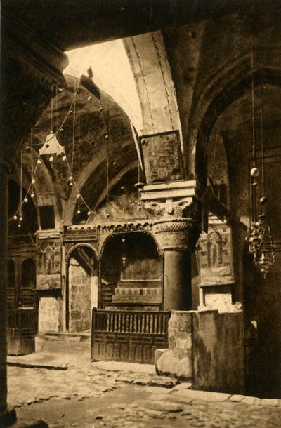 Jerozolima - Bazylika Grobu Świętego - Kaplica św. Heleny, c1918-c1939. autorstwa Unbekannt