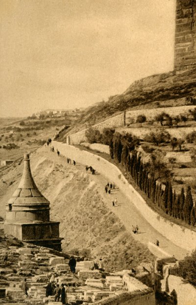 Jerozolima - Grób Absaloma, c1918-c1939. autorstwa Unbekannt