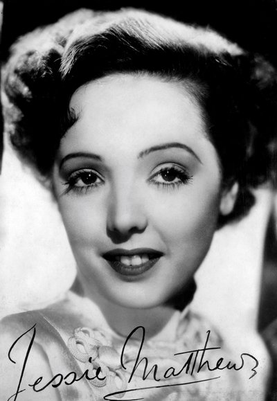 Jessie Matthews 1907-1981, angielska aktorka, tancerka i piosenkarka, ok. 1930-c1940 autorstwa Unbekannt