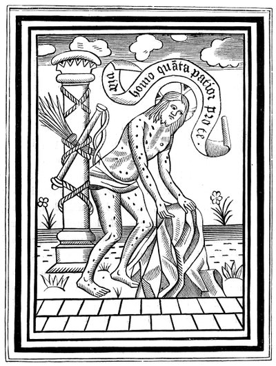 Jezus Chrystus po biczowaniu, ok. XV w., 1870 r autorstwa Unbekannt