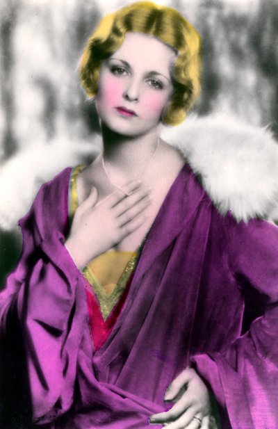 Joan Bennett 1910-1990. Amerykańska aktorka XX wieku autorstwa Unbekannt