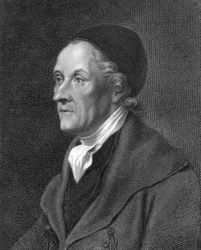 Johann Kaspar Lavater, szwajcarski fizjonomista i teolog, początek XIX wieku autorstwa Unbekannt