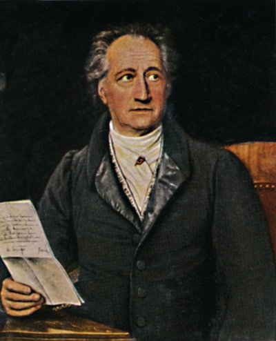 Johann Wolfgang von Goethe 1749-1832. - Obraz J.K. Stieger, 1934. autorstwa Unbekannt