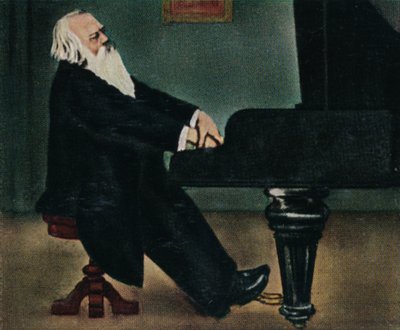 Johannes Brahms 1833-1897, 1934. autorstwa Unbekannt