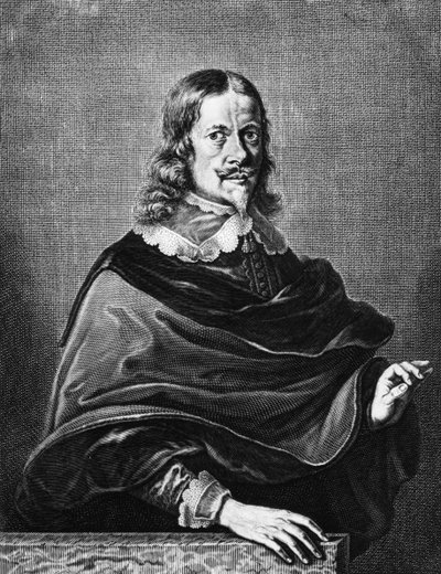 Jan Heweliusz, niemiecki astronom, 1673 autorstwa Unbekannt