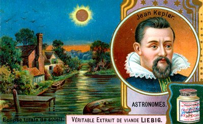 Johannes Kepler, niemiecki astronom, ok. 1900 autorstwa Unbekannt
