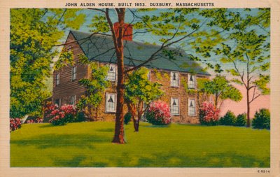 Dom Johna Aldena, Duxbury, Massachusetts, ok. 1940 r. autorstwa Unbekannt