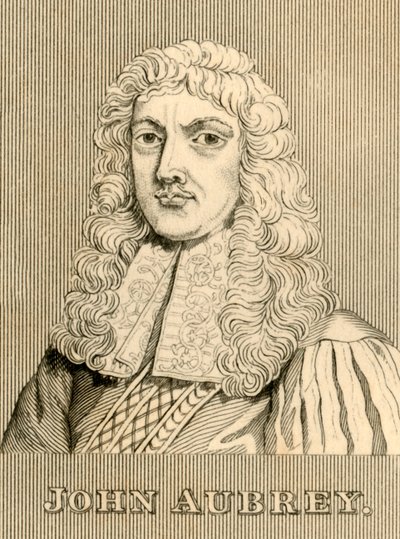 John Aubrey, 1626-1697, 1830. autorstwa Unbekannt