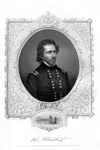 John C Fremont, amerykański żołnierz, odkrywca i kandydat na prezydenta, 1862-1867 autorstwa Unbekannt