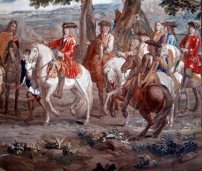 John Churchill, książę Marlborough 1650-1722 żołnierz angielski, w bitwie pod Blenheim, 1704 autorstwa Unbekannt