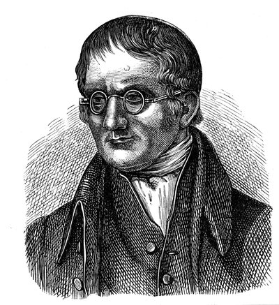 John Dalton, angielski chemik, 1881 autorstwa Unbekannt
