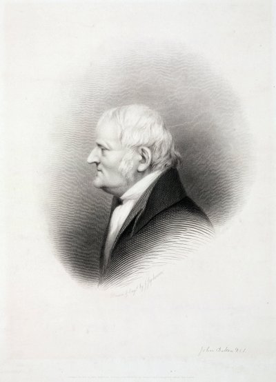 John Dalton, angielski chemik, początek XIX wieku autorstwa Unbekannt