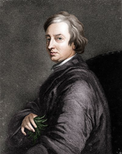 John Dryden, XVII-wieczny poeta angielski autorstwa Unbekannt